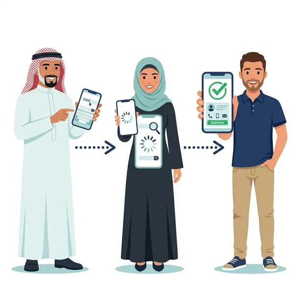 خطوات معرفة هوية المتصل المجهول عبر كاشف الارقام نمبر بوك بدون تحميل تطبيقات