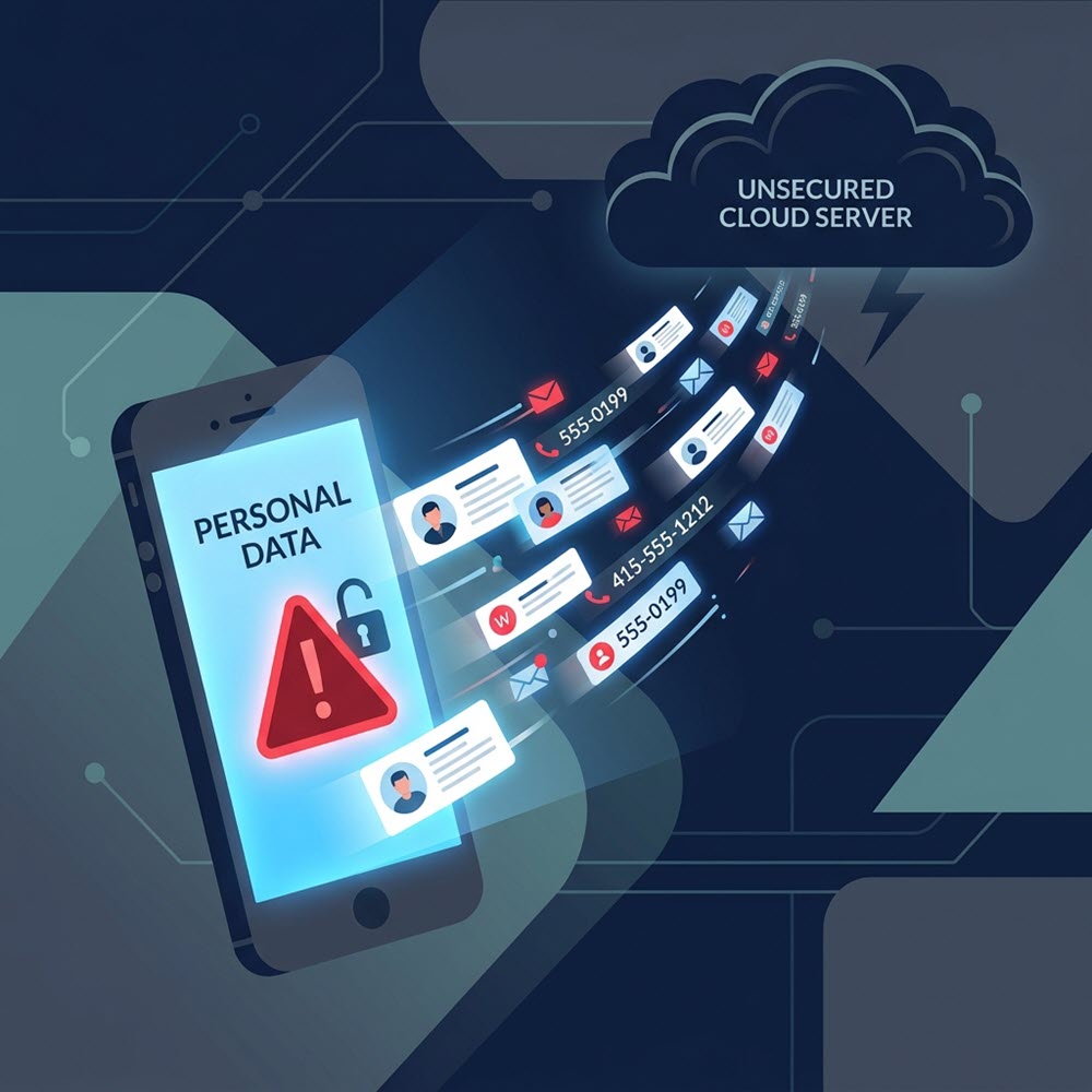 تسريب البيانات وخطورة تطبيقات النمبر بوك
