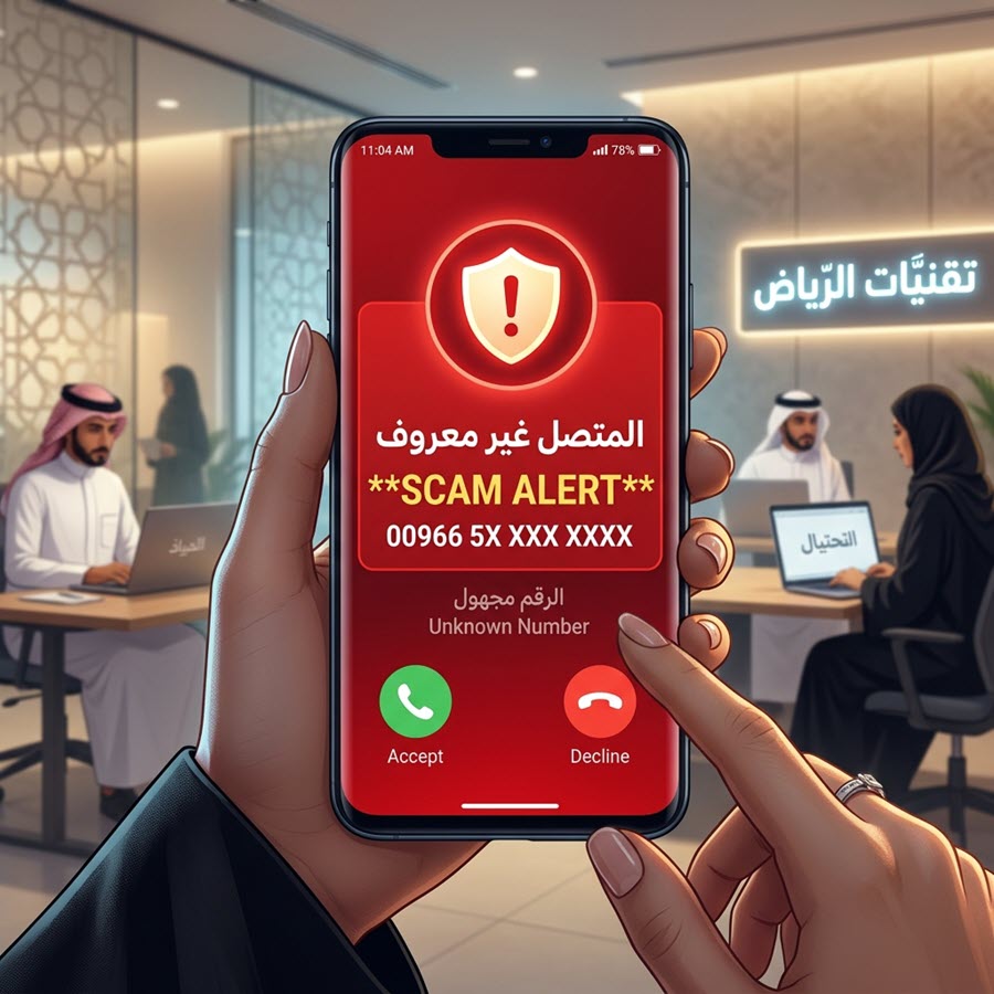 الإبلاغ عن أرقام النصب والاحتيال في السعودية